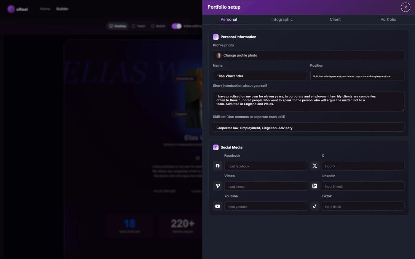Customize live